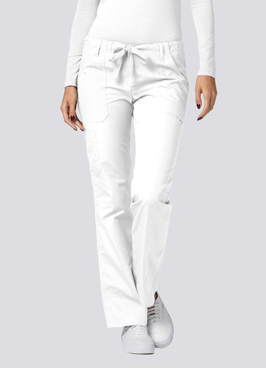 White Scrub Pants