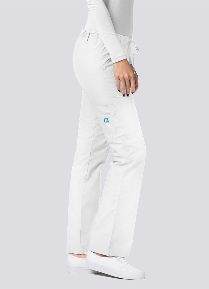 White Scrub Pants