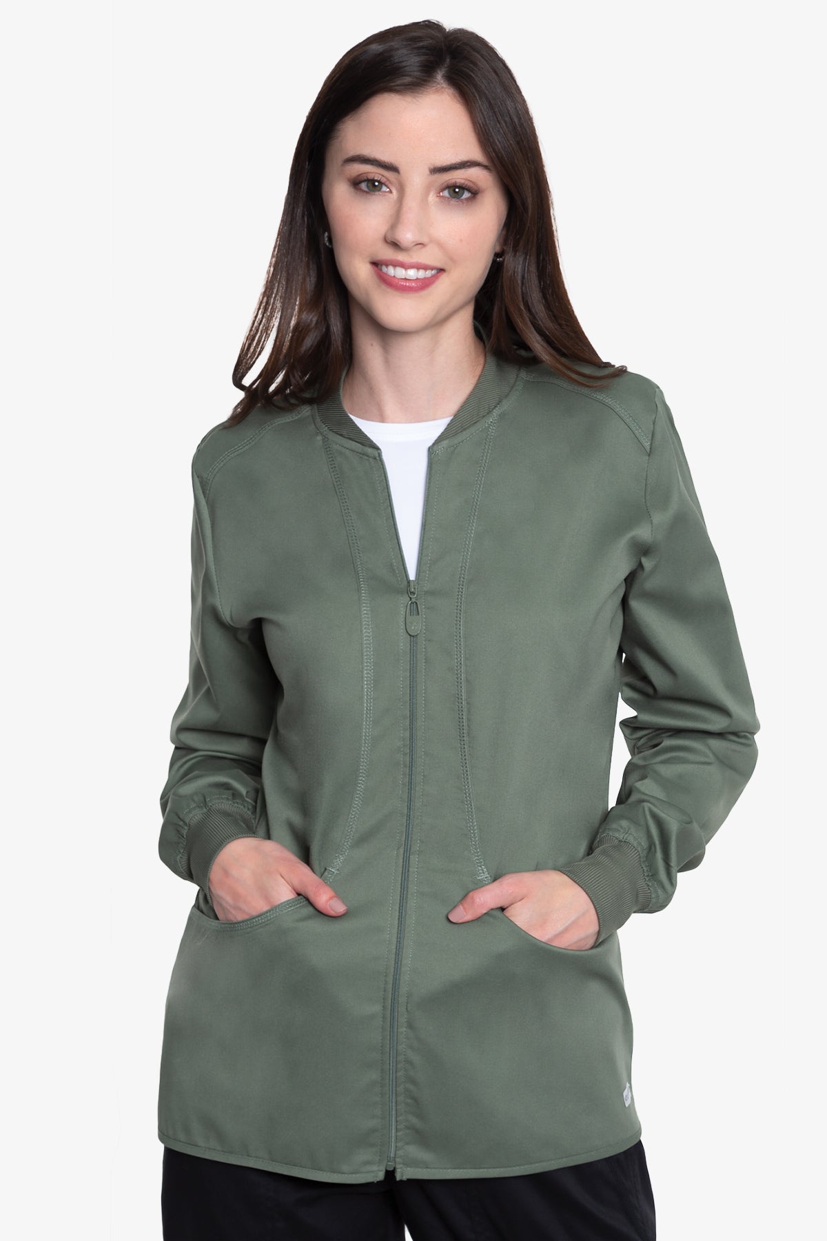 Layers Zip Front Warm Up | 7663