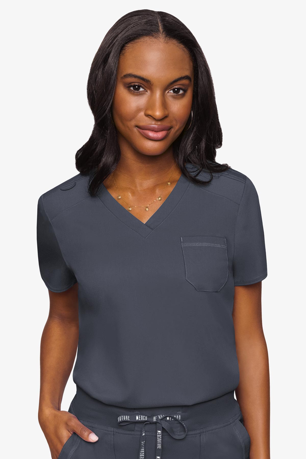 Touch V-Neck Tuck In