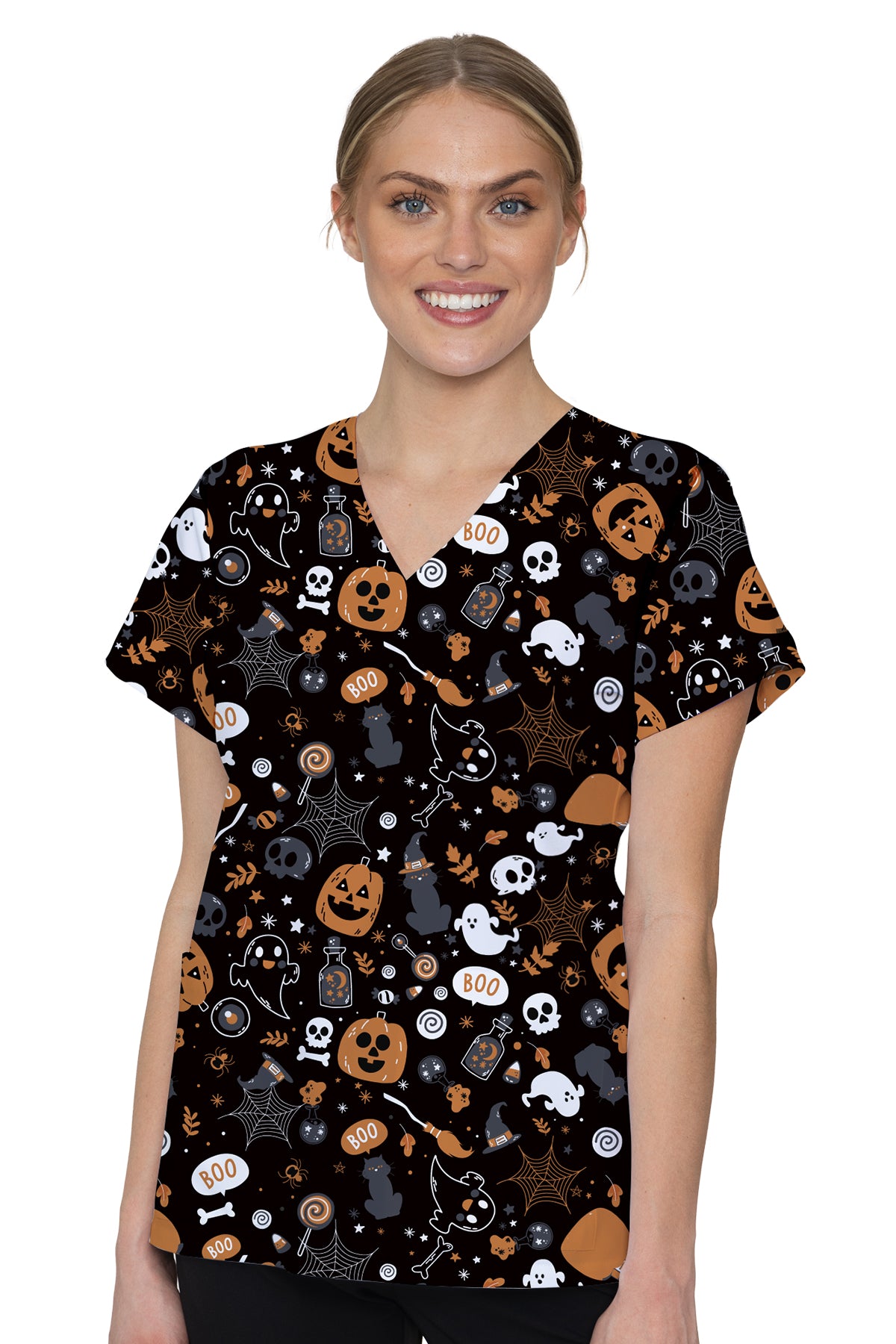 V-Neck Vicky Print Top